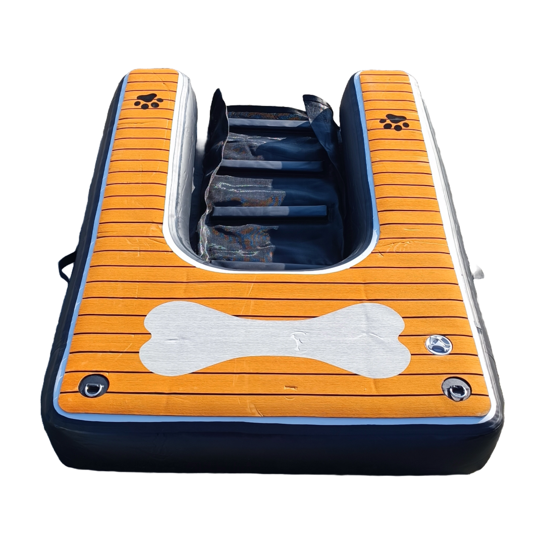 #1.3 BalaFloat Rampa inflable para perros 1,5 m x 1 m x 0,2 m