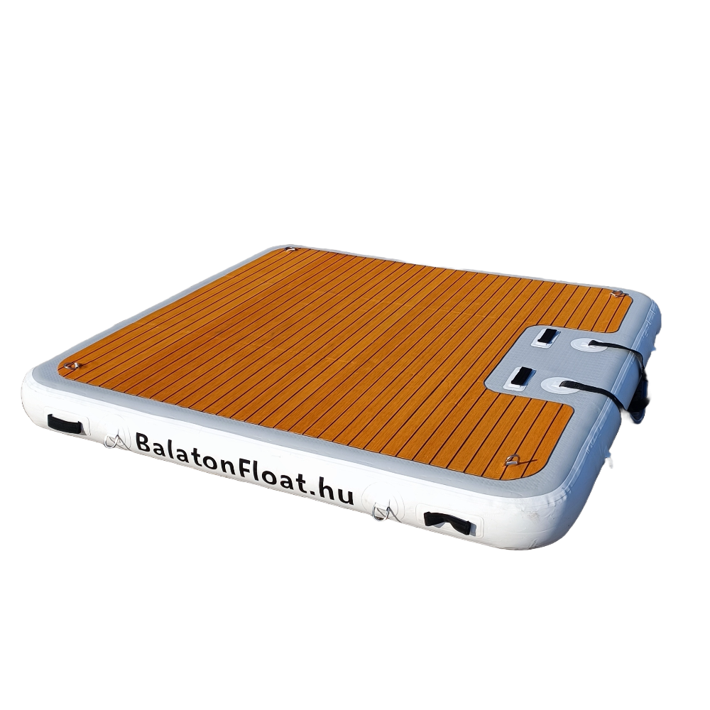#3 BalaFloat napihljiva kopalna platforma, plavajoča platforma, plavalni otok, kopalni otok 2 m x 2 m