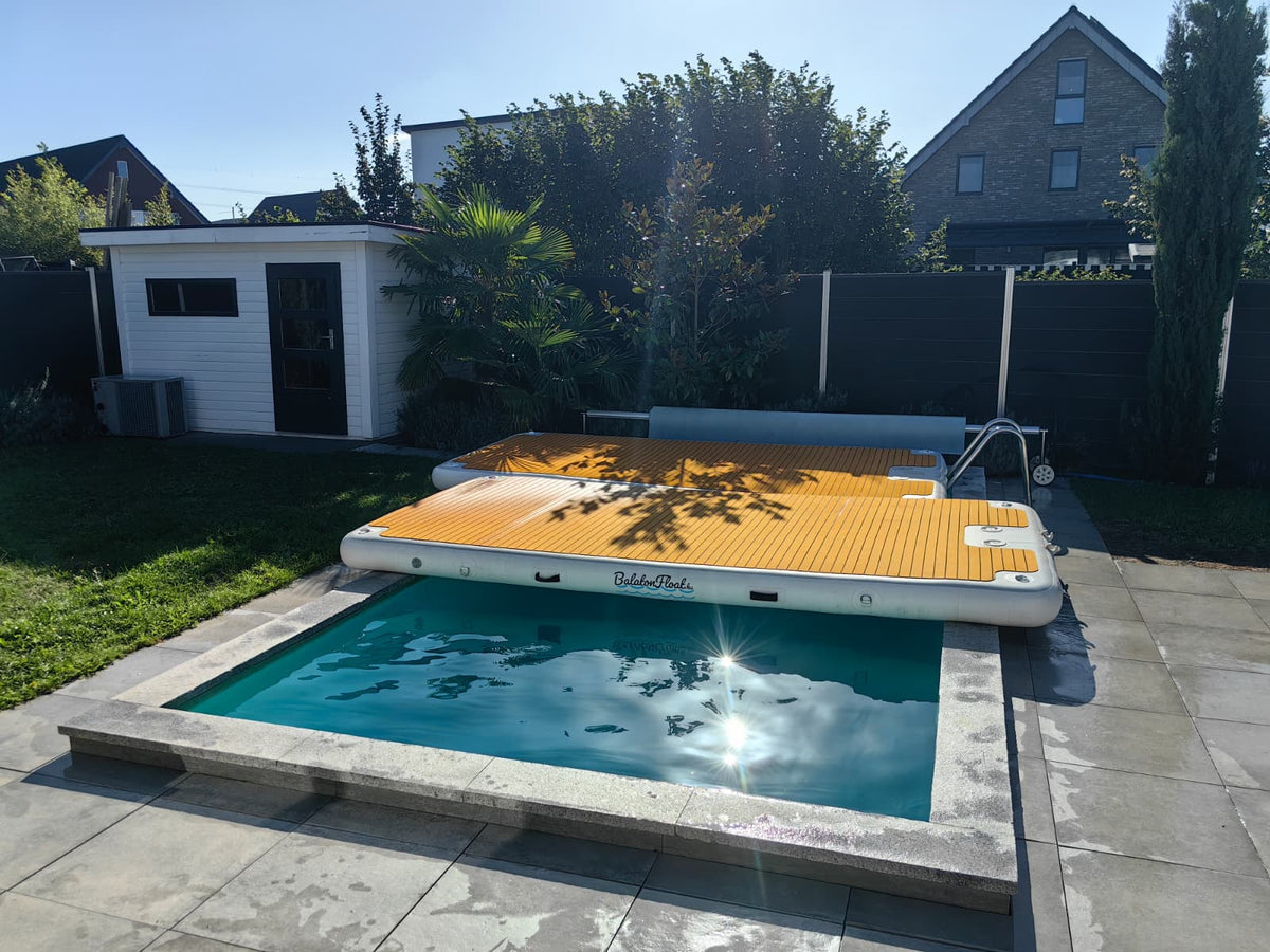 BalatonFloat Pool Cover – 3 modul / 24 m² medencetakaró csomag