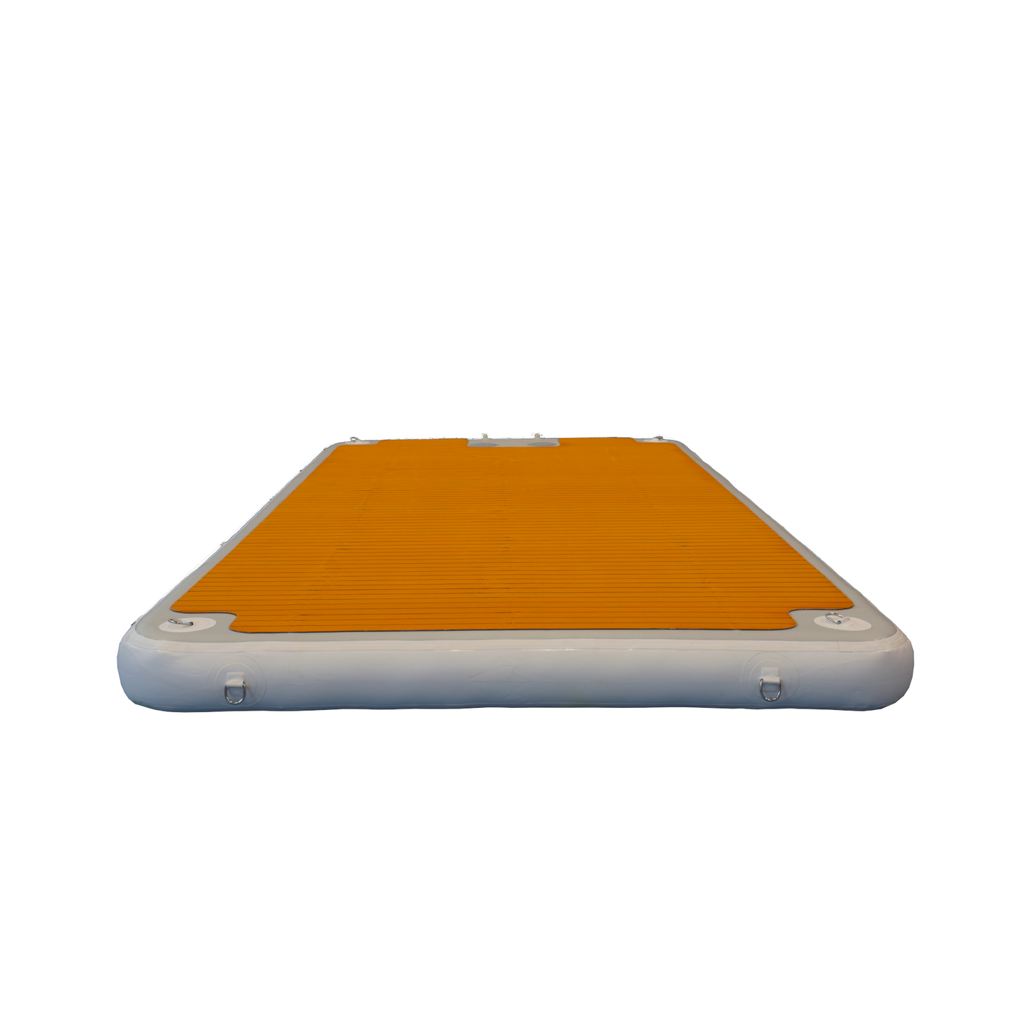 BalatonFloat 4x2 Meter - Fürdőplatform, úszóstég, úszósziget, opcionális tartóval fürdőlétrához vagy TEMO 450 elektromotorhoz.
