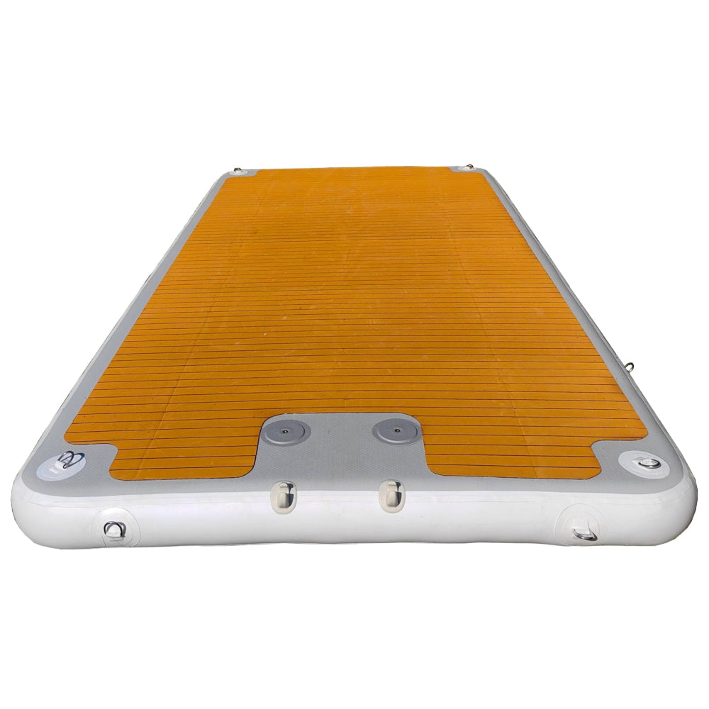 #1.2 BalaFloat Plateforme de bain gonflable ponton flottant île flottante 4 m x 2 m x 0,2 m
