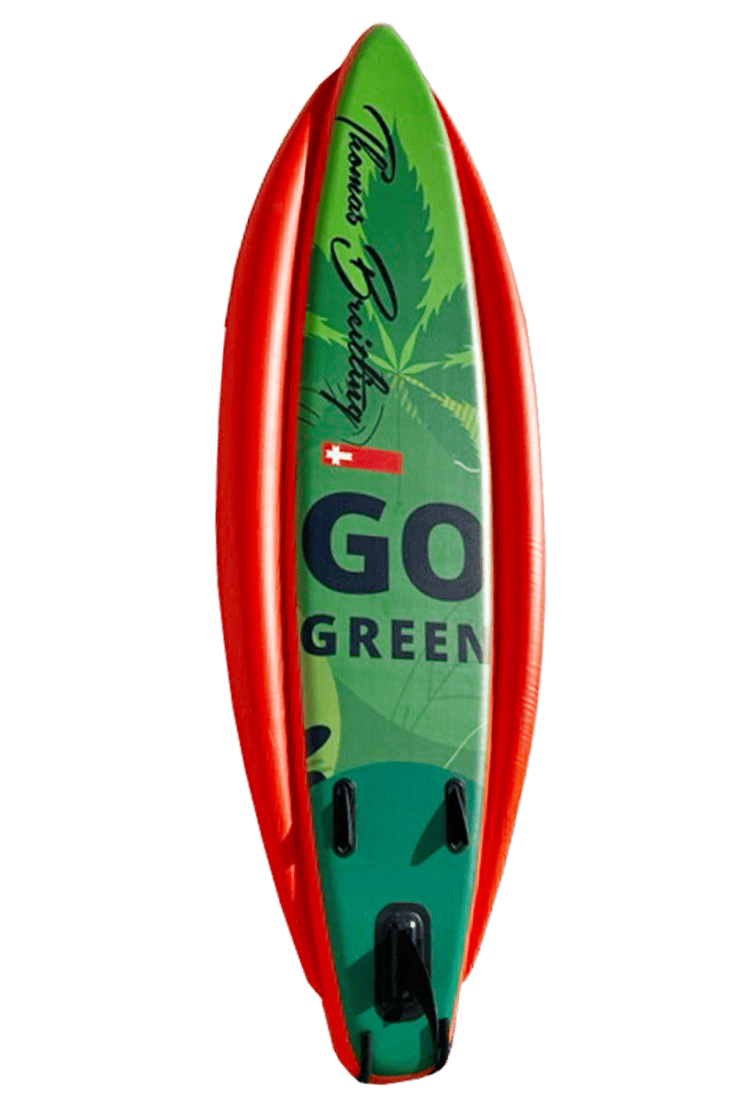 GoGreen Wide paddle board with supporter 11,7″ Thomas Breitling