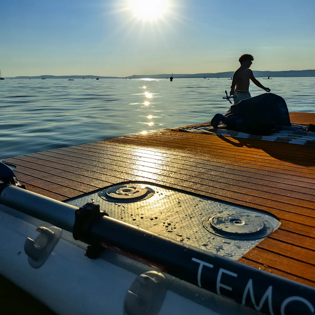 TEMO 450 & Úszóstég 4x2m