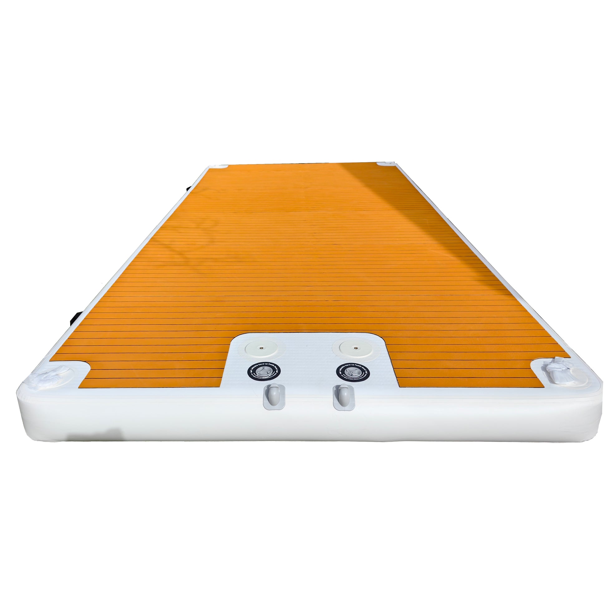 BalatonFloat 4x2 Meter - Fürdőplatform, úszóstég, úszósziget, opcionális tartóval fürdőlétrához vagy TEMO 450 elektromotorhoz.